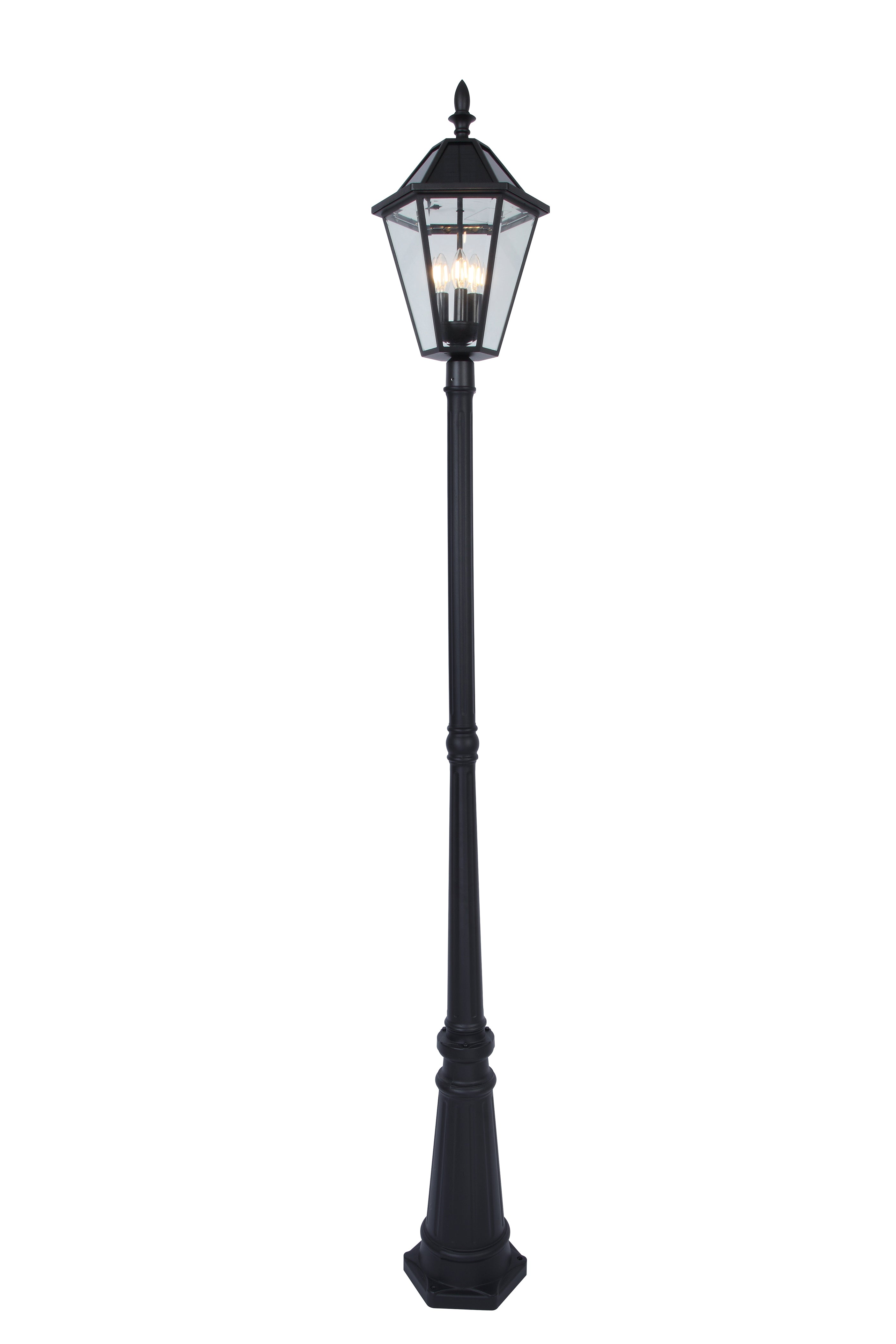 LUTEC Solar Post Light